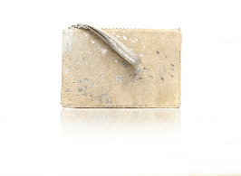 White Metallic Pochette